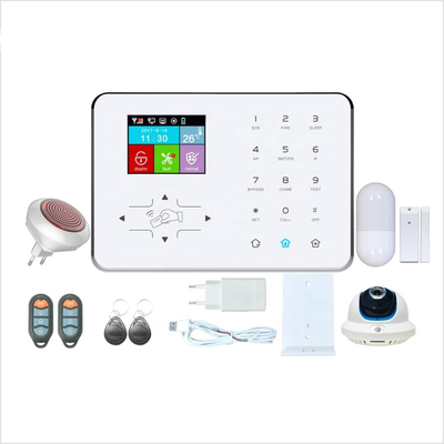 WIFI + GSM/GPRS домашняя GSM сигнализация Датчик NTC Домашняя охранная сигнализация