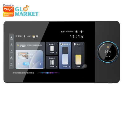 Glomarket 8 дюймовый Tuya Smart WiFi Zigbee Gteway Сцена музыка играть Многофункциональная умная панель управления Центральный контроллер