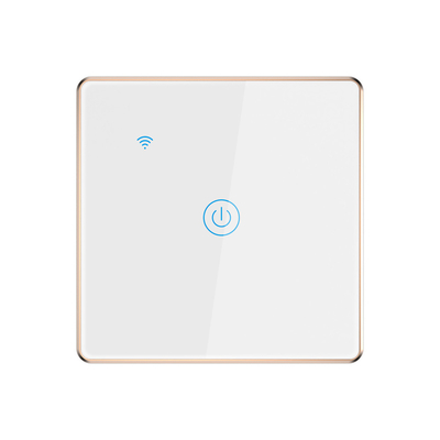 Переключатель Wifi домашний Tuya алюминиевой рамки касания Wifi стандарта ЕС Великобритании нового продукта OEM умный умный