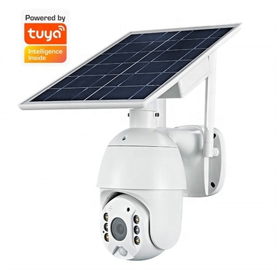 Tuya Security Smart Home IP66 Водонепроницаемая 1080P Full HD PIR-камера с солнечным датчиком PTZ