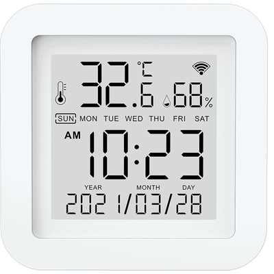 Влагомер Alexa влагомера термометра экрана 2.4G Wifi СИД умный