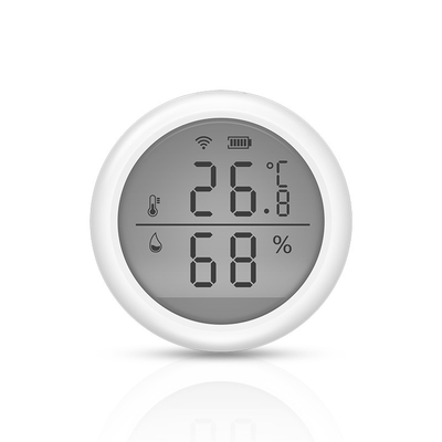 Датчик Амазонка Alexa температуры и влажности Tuya LCD Wifi/ассистент Google