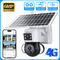 Glomarket Ubox Прожектор с двойным объективом Солнечная батарея PTZ Камера 6MP Smart Wifi 4G Security PTZ Камера