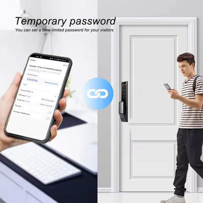 Glomarket Tuya Wifi распознавание лиц умный дверной замок с камерой
