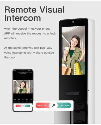 3D распознавание лица интеллектуальный замок Usmart Go APP интеллектуальное управление