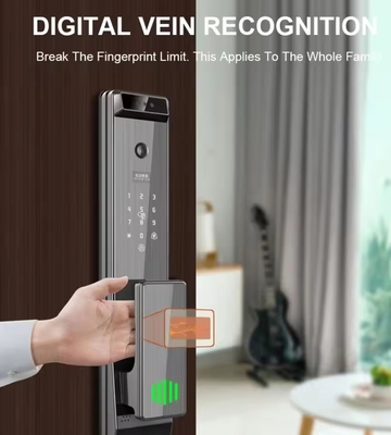 Glomarket Tuya Digital Smart Lock Полностью автоматическая биометрическая система безопасности отпечатки пальцев 3D распознавание лица пароль дверной замок