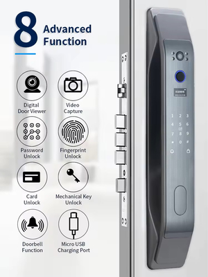 Glomarket Tuya Smart 3D Face Полностью автоматический дверной замок приложение дистанционного разблокировки отпечатки пальцев умный интеллектуальный дверной замок для умного дома