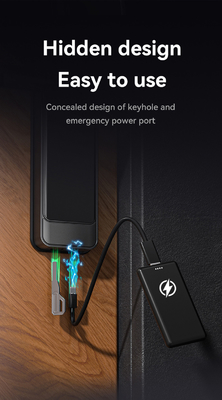 Glomarket Tuya Wifi Smart Lock Алюминиевые деревянные двери распознавание лица отпечатки пальцев биометрические отпечатки пальцев цифровой умный замок