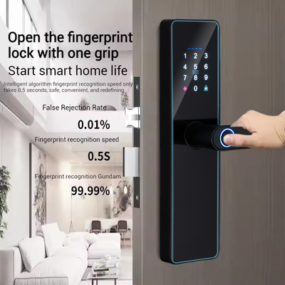 Glomarket Smart Cerradura Fechadura Digital Tuya Ttlock Lock Rfid Карта пароль Отпечаток пальца Умный дверной замок