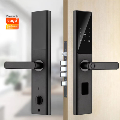 Glomarket Tuya Smart WiFi Digital Door Lock Code RFID IC Card Smartphone App Отключается биометрический отпечаток пальца Умный замок