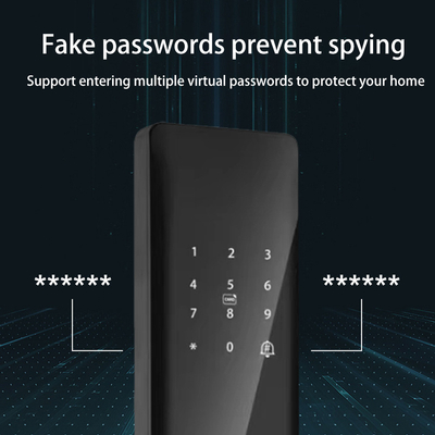 Glomarket Tuya Smart Security Цифровой дверной замок Биометрический отпечаток пальцев Ручка Умный замок Гостиница Квартира Замок Фабрика Цена