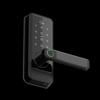 Glomarket Tuya Wifi Keyless Deadbolt Lock Serraduras Электрическая ручка Входная дверь с клавиатурой Умный отпечаток пальца Цифровой замок