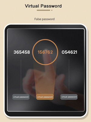 Glomarket Smart Tuya Водостойкий дверной замок Сдвижной дверь Отпечаток пальца Пароль Удаленное управление Ручка Электронный интеллектуальный замок