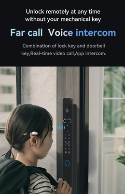 Glomarket Tuya 3d Face Cerradura Inteligente Автоматическая электрическая камера Wifi отпечаток пальцев Цифровой смарт-замок двери