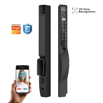 Glomarket Outdoor Electric Keyless 3D Face Recognition Tuya Digital Password Card Дверный замок водонепроницаемый отпечаток пальца Умный замок