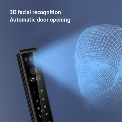 Glomarket Outdoor Electric Keyless 3D Face Recognition Tuya Digital Password Card Дверный замок водонепроницаемый отпечаток пальца Умный замок