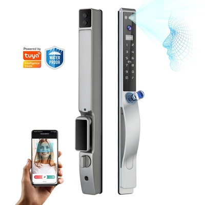 Glomarket Outdoor Electric Keyless 3D Face Recognition Tuya Digital Password Card Дверный замок водонепроницаемый отпечаток пальца Умный замок