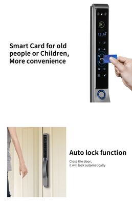 Glomarket Outdoor Electric Keyless 3D Face Recognition Tuya Digital Password Card Дверный замок водонепроницаемый отпечаток пальца Умный замок