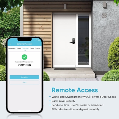 Glomarket Умный дом Безопасность Цифровой замок Tuya Wifi Безключевой отпечаток пальцев Биометрический интеллектуальный дверной замок
