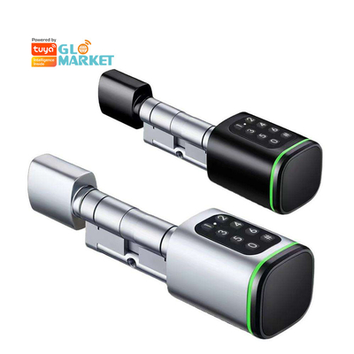 Glomarket Tuya Ttlock Smart Digital Keyless Door Lock Цилиндровый замок с комбинацией пароля и карты Электронный замок Цилиндры Smart Lock