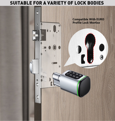 Glomarket Tuya Ttlock Smart Digital Keyless Door Lock Цилиндровый замок с комбинацией пароля и карты Электронный замок Цилиндры Smart Lock