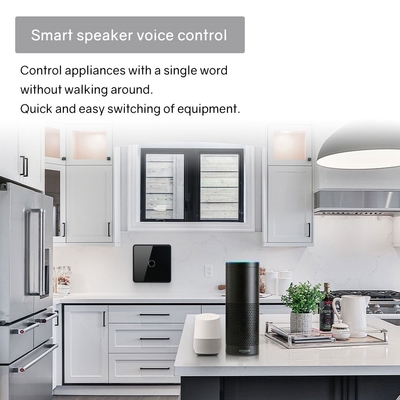 Glomarket Smart EU/UK 1-4Gang Wall Switch WIFI/Zigbee Glass Panel Light Switch Tuya Smart Switch с поддержкой Google Alexa