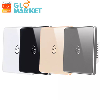 Glomarket Tuya Smart Glass Touch Button Wifi Smart Boiler Switch Alexa голосовое управление ЕС стандартный переключатель водонагревателя