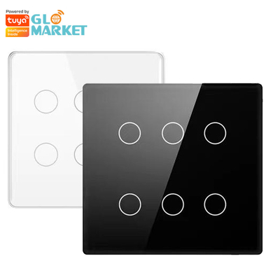 Glomarket Smart Wifi Бразилия 118*124 переключатель Работа с Google Alexa Assistant Tuya Smart Light Switch для дома
