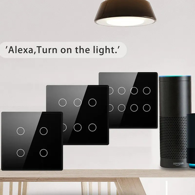 Glomarket Smart Wifi Бразилия 118*124 переключатель Работа с Google Alexa Assistant Tuya Smart Light Switch для дома