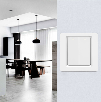 Glomarket Tuya WiFi Zigbee Smart Light Switch Push Button Wall Switch 1/2/3 Gang Работа с Alexa Google Home