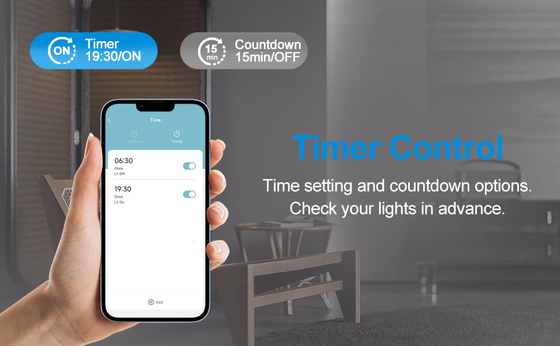 Glomarket Tuya Wifi Smart Wall Light Switch 1/2/3 Gang Support Voice/app/touch Control с дисплеем температуры