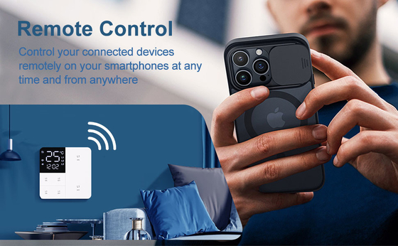 Glomarket Tuya Wifi Smart Wall Light Switch 1/2/3 Gang Support Voice/app/touch Control с дисплеем температуры