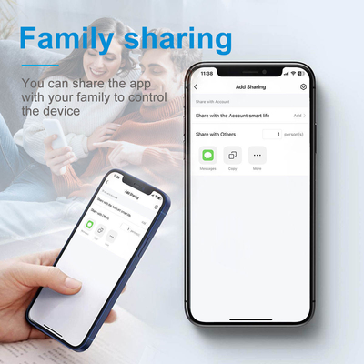 Glomarket Tuya Wifi Smart Wall Light Switch 1/2/3 Gang Support Voice/app/touch Control с дисплеем температуры