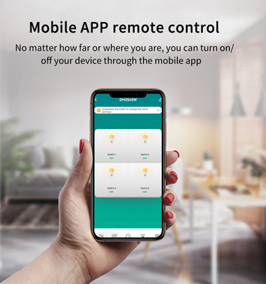 Glomarket Tuya Smart Switch Wifi US Электрический настенный переключатель Google Home Alexa Light Lamp Touch Switch Управление приложением