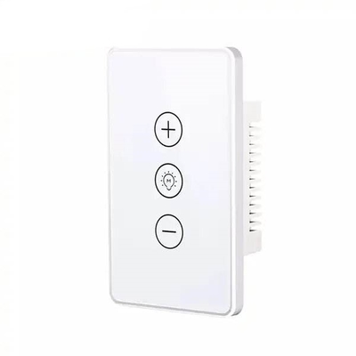 Glomarket Digital Smart Switch Light Wifi Dimmer Wireless Glass Touch Wall Light Switch Panel Tuya Дистанционное управление с помощью Alexa
