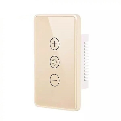 Glomarket Digital Smart Switch Light Wifi Dimmer Wireless Glass Touch Wall Light Switch Panel Tuya Дистанционное управление с помощью Alexa