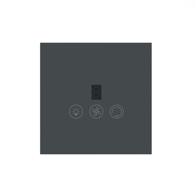 Glomarket Tuya Wifi Smart Fan Switch Tuya Smart Switch Фанат скорость света включения и выключения голосового управления Управление переключателем EU / US Standard
