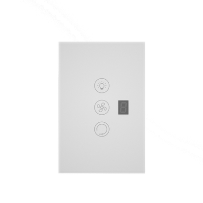 Glomarket Tuya Wifi Smart Fan Switch Tuya Smart Switch Фанат скорость света включения и выключения голосового управления Управление переключателем EU / US Standard