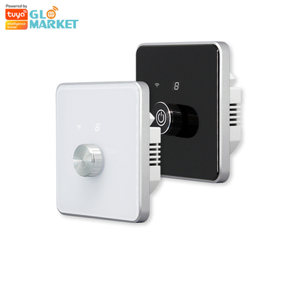 Glomarket Smart Home Dimmer Switch Tuya Zigbee Голосовое управление Кнопка затемнения регулировать яркость с цифровым дисплеем