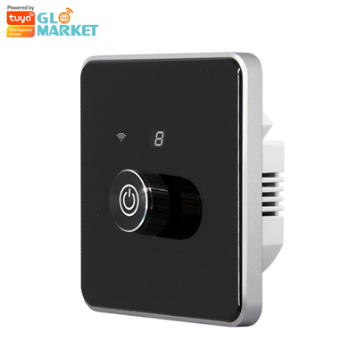 Glomarket Smart Home Dimmer Switch Tuya Zigbee Голосовое управление Кнопка затемнения регулировать яркость с цифровым дисплеем