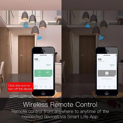 Glomarket Wifi Tuya/Smart Life App Удаленное управление Умный защитник цепи Реле устройство переключатель прерыватель Энергометр
