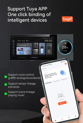 Glomarket Tuya Wifi Smart 6 дюймовая панель управления многофункциональная встроенная в Zigbee Gateway умный домашний контроллер умный хост