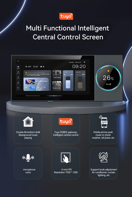 Glomarket Tuya Wifi Smart 6 дюймовая панель управления многофункциональная встроенная в Zigbee Gateway умный домашний контроллер умный хост