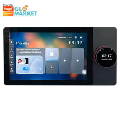 Glomarket Tuya Wifi Smart 7-дюймовая панель управления многофункциональная музыкальная стена с сенсорным экраном Zigbee Hub Gateway Центральное управление