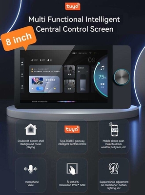 Glomarket 8 дюймовый Tuya Smart WiFi Zigbee Gteway Сцена музыка играть Многофункциональная умная панель управления Центральный контроллер