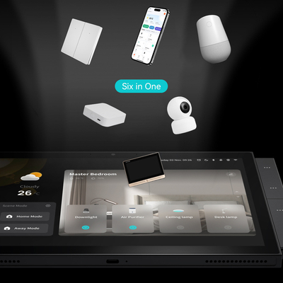 Гломаркет Туя Смарт-домашний панель управления 10-дюймовый экран BLE Zigbee Gateway Building Intercom совместимый