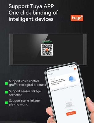 Glomarket 12 дюймовый мультифункциональный музыкальный ведущий сенсорный экран Zigbee Gateway Стенная центральная панель управления для интеллектуальных сцен переключатель