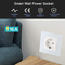 Приложение Google Alexa пролома в стене гнезда 2.4GHz Wifi штепсельной вилки 16A ЕС стандартное умное