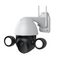 Голос камеры умного дома 3мп Вифи Птз безопасности ночного видения автоматический двухсторонний
