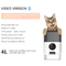 Фидер собаки фидера 6L любимца ABS FCC умный автоматический с камерой